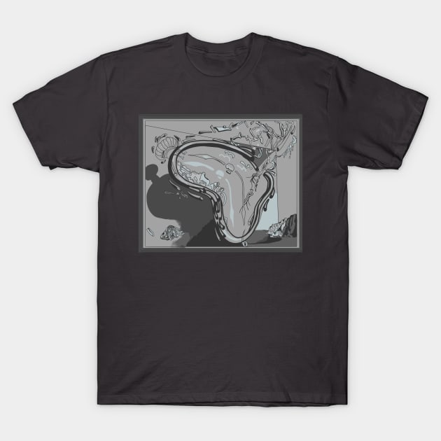 Persistence of Memory T-Shirt by artbyluko